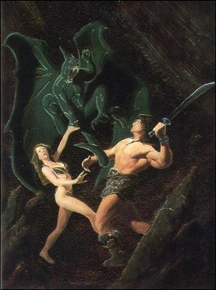 Conan III (Base Set) card 32 Savage Sword #204