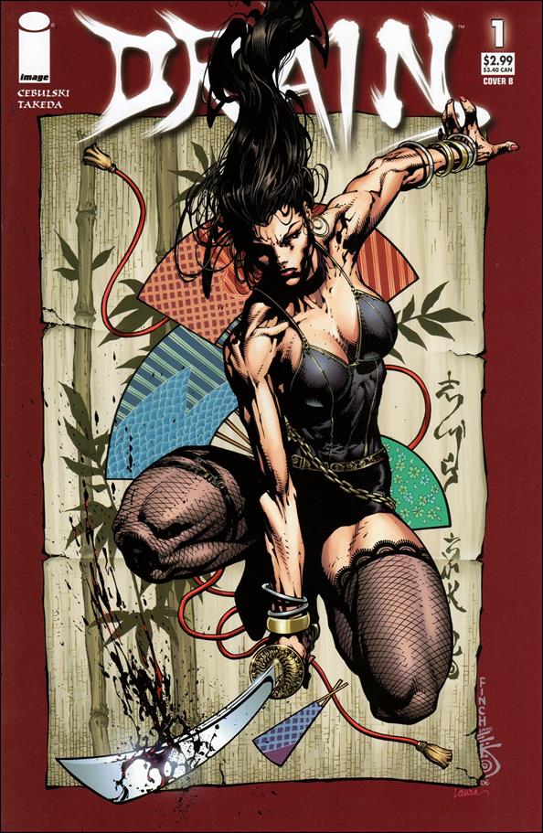 Drain issue 1-B David Finch Cover