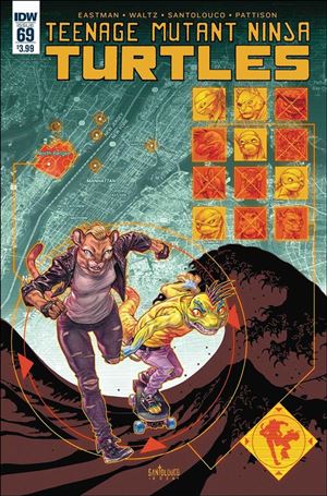 Teenage Mutant Ninja Turtles (2011) issue 69 Mateus Santolouco Cover