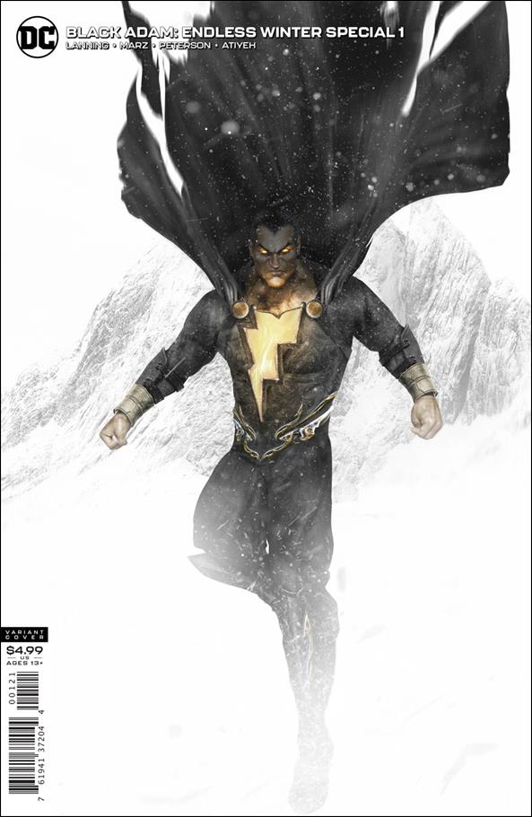 Black Adam: Endless Winter Special issue 1-B Boss Logic Cardstock Cover