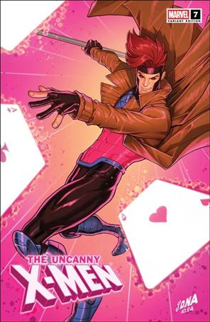 Uncanny X-Men (2024) issue 7-F Retailer Exclusive David Nakayama Dress Cover