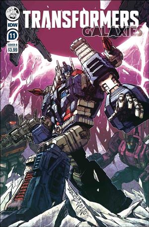 Transformers: Galaxies issue 11-B Alex Milne Cover