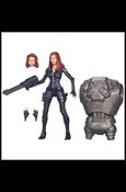 Marvel Legends Infinite: Captain America (Mandroid Series) figure 5-B Black Widow (Movie) Loose