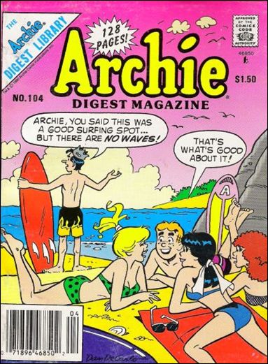 Archie Comics Digest Magazine issue 104-Z-INVALID