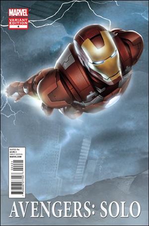 Avengers: Solo issue 4-B Clayton Henry 1:15 Movie Cover