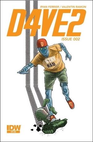 D4VE2 issue 2-B Subscription Cover