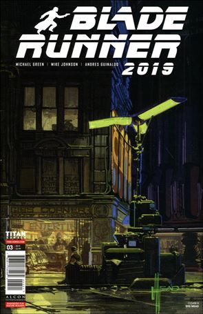 Blade Runner 2019 issue 3-B Syd Mead Cover
