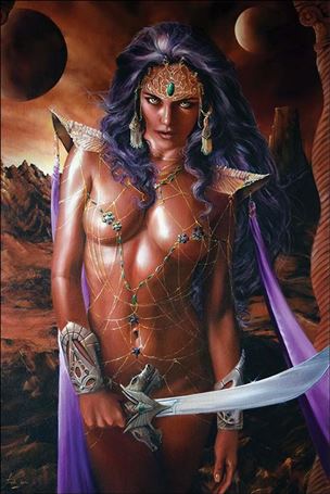 Barbarella / Dejah Thoris issue 2-L Kirby Comics Exclusive Fred Ian Cover