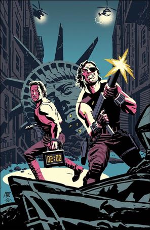 Big Trouble in Little China / Escape from New York issue 1-C Andy Belanger 