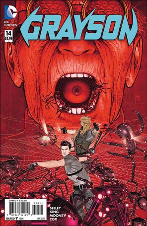 Grayson issue 14 Mikel Janin Cover