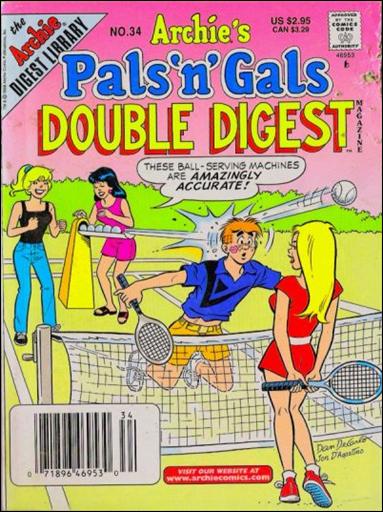 Archie's Pals 'n' Gals Double Digest Magazine issue 34 Digest Sized