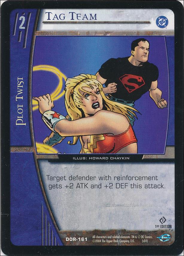 DC Origins: VS System (Base Set) card DOR-161 Tag Team