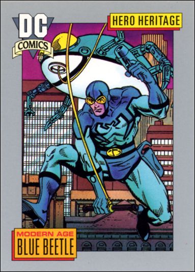 DC Cosmic Cards (Base Set) card 3 Modern Age Blue Beetle