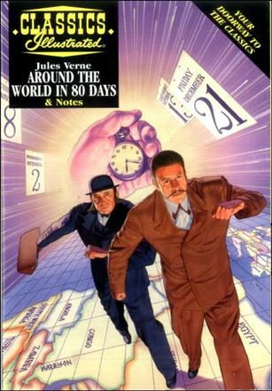 Classics Illustrated Study Guides issue 55 Around the World in 80 Days