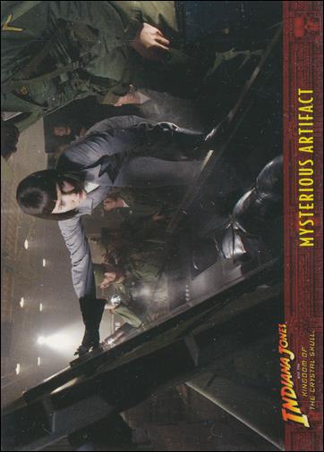 Indiana Jones and the Kingdom of the Crystal Skull (Base Set) card 18 Mysterious Artifact
