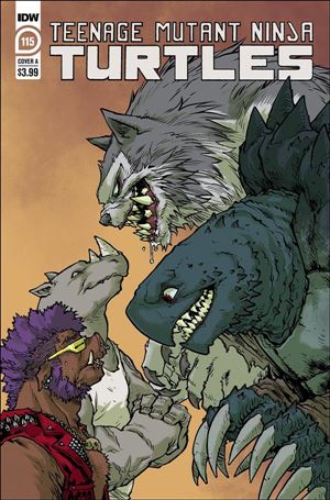 Teenage Mutant Ninja Turtles (2011) issue 115 Sophie Campbell Cover