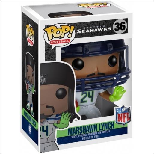 Pop! Football (NFL) figure 36 Marshawn Lynch