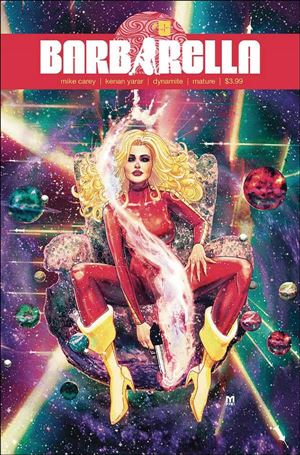 Barbarella (2017) issue 5-B Marco D'Alfonso Cover