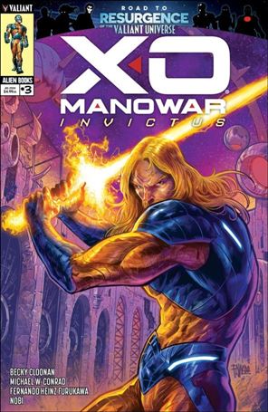 X-O Manowar: Invictus issue 3 Guillermo Fajardo Cover