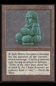 Magic the Gathering: Limited Edition Beta (Base Set) card 255 Jade Statue
