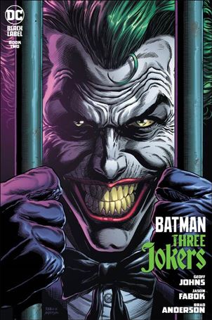 Batman: Three Jokers issue 2-C Jason Fabok Joker Behind Bars Cover