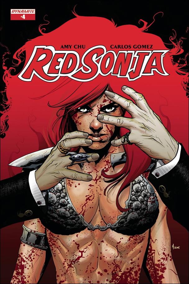 Red Sonja (2017) issue 4 Mike McKone Cover