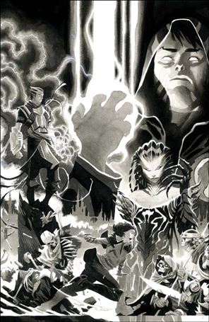 Magic issue 1-L Matteo Scalera 1:Store Black & White Cover