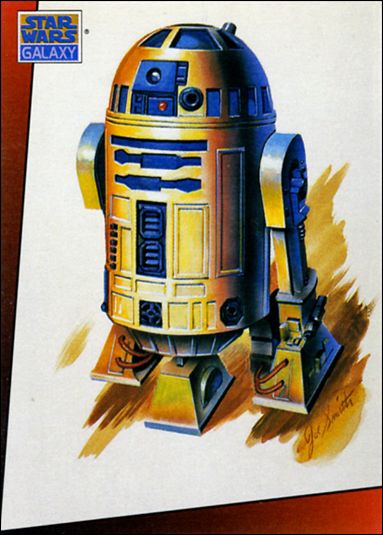Star Wars Galaxy: Series 1 (Base Set) card 12 R2-D2