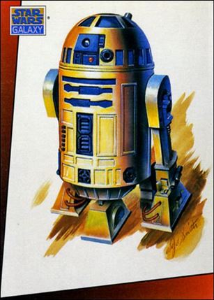 Star Wars Galaxy: Series 1 (Base Set) card 12 R2-D2