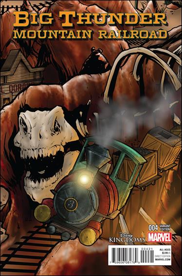 Big Thunder Mountain Railroad issue 4-B Brian Crosby 1:10 Connecting Cover