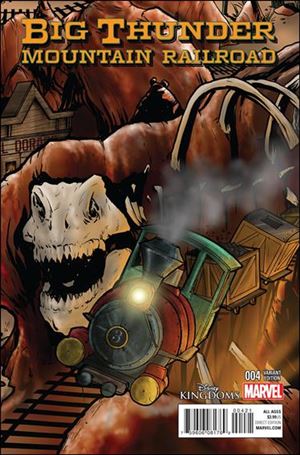 Big Thunder Mountain Railroad issue 4-B Brian Crosby 1:10 Connecting Cover