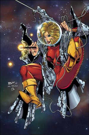 Barbarella (2021) issue 8-M Jamie Biggs 1:11 Virgin Cover