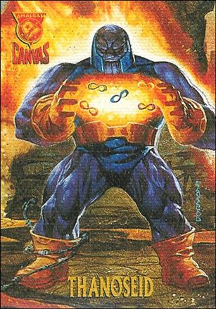 Amalgam Comics (Secret Crisis of the Infinity Hour Canvas Cards Subset) card 5 Thanoseid