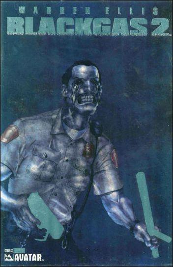 Warren Ellis: Blackgas 2 issue 2-E Platinum Foil Cover