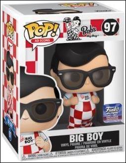 POP! Ad Icons figure 97 Big Boy (w/out Burger) Funko Hollywood Exclusive