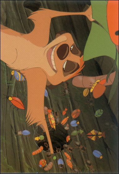 Lion King: Series 1 (Base Set)  card 41 Fresh Out of Zebra