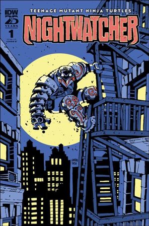 Teenage Mutant Ninja Turtles: Nightwatcher issue 1-B Jon Lankry Cover