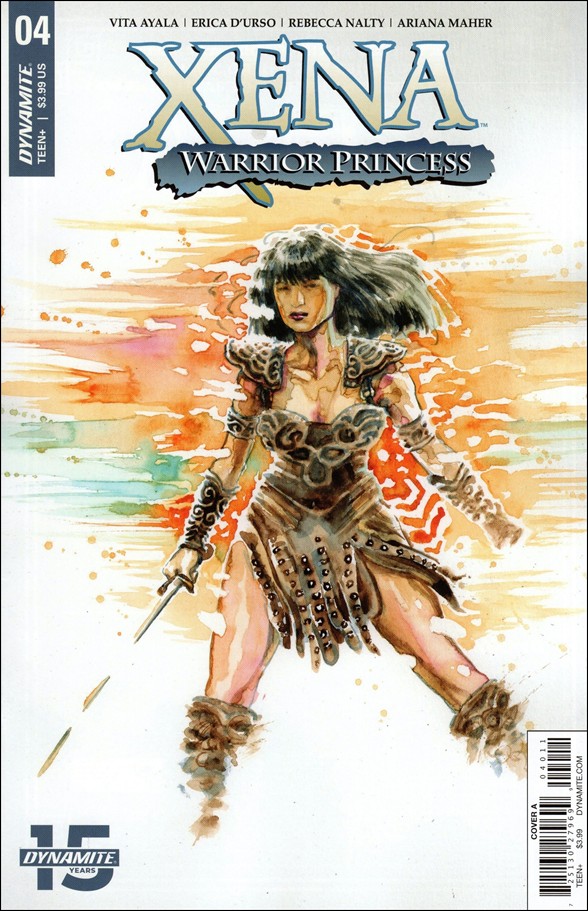 Xena: Warrior Princess (2019) issue 4 David Mack Cover