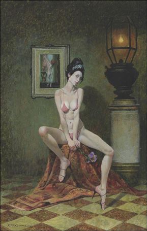Minky Woodcock: The Girl Who Electrified Tesla issue 1-E Robert McGinnis Virgin Cover