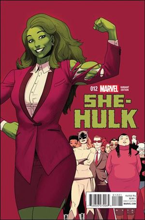 She-Hulk (2014) issue 12-B Kris Anka Cover