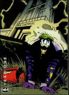 Batman: Saga of the Dark Knight (Base Set) card 13 Year One - Birth of the Joker