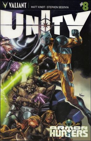 Unity (2013) issue 8-B Mico Suayan Wraparound Chromium Cover