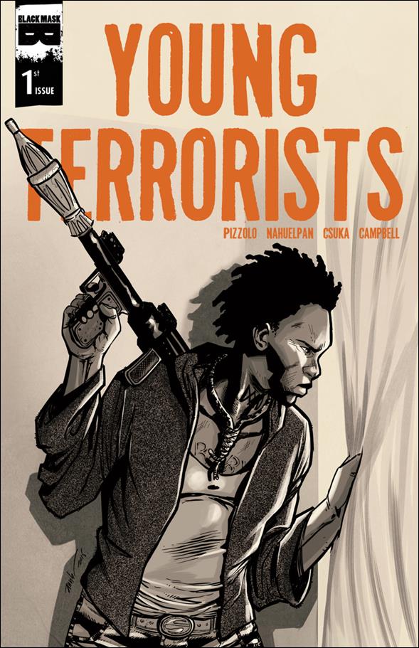 Young Terrorists issue 1-M A. Nahuelpan Larry's Comics Orange Cover 1/500