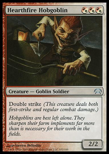 Magic the Gathering: Planechase (Base Set) card 102 Hearthfire Hobgoblin