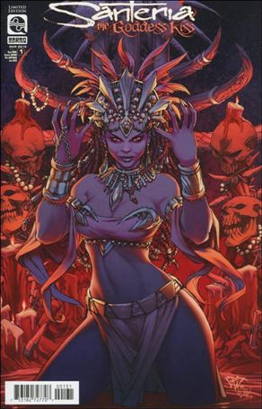 Santeria: The Goddess Kiss issue 1-C Paolo Pantalena 1:12 Cover