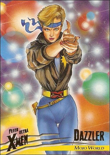 1996 Fleer Ultra X-Men: Wolverine (Base Set) card 57 Dazzler