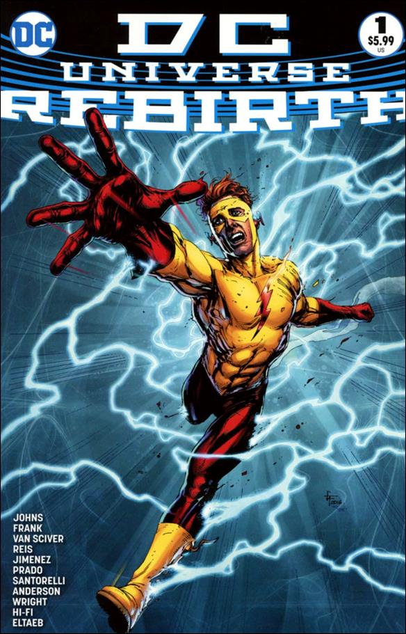 DC Universe: Rebirth issue 1-E Gary Frank Cover (3rd Printing)