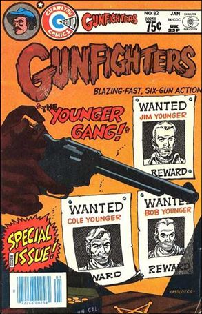 Gunfighters (1966) issue 82-B Canadian Price Cover