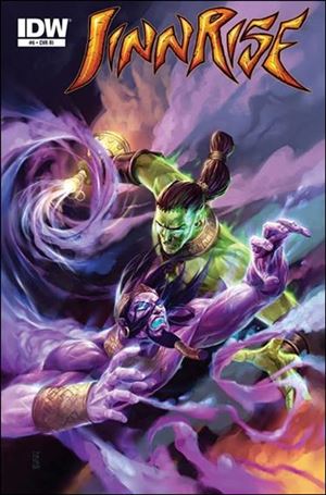 Jinnrise issue 6-B Michal Ivan 1:10 Cover
