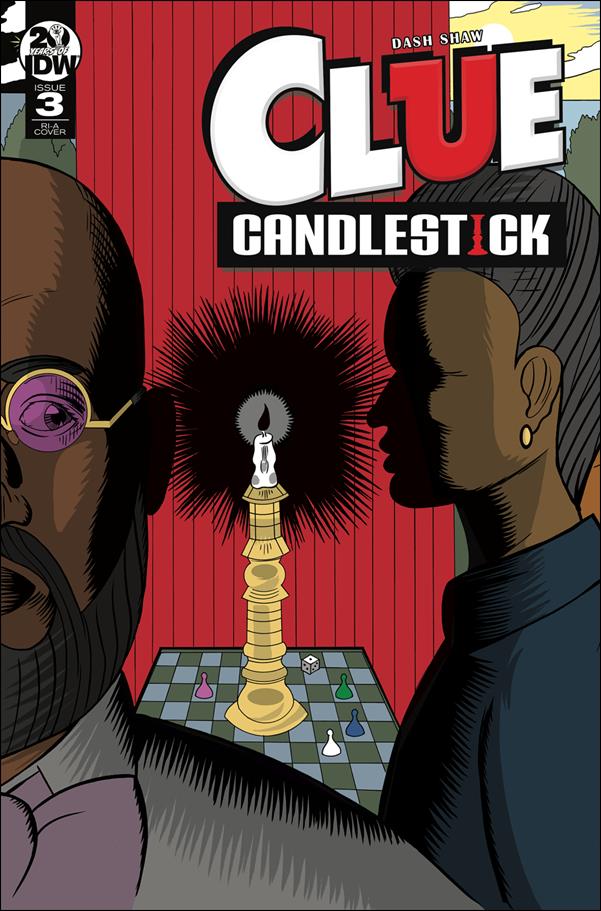 Clue: Candlestick issue 3-B Dash Shaw 1:10 Connecting Cover